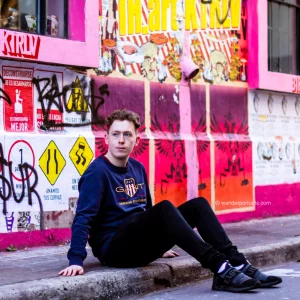 Content shoot for solo male travelers Buenos Aires