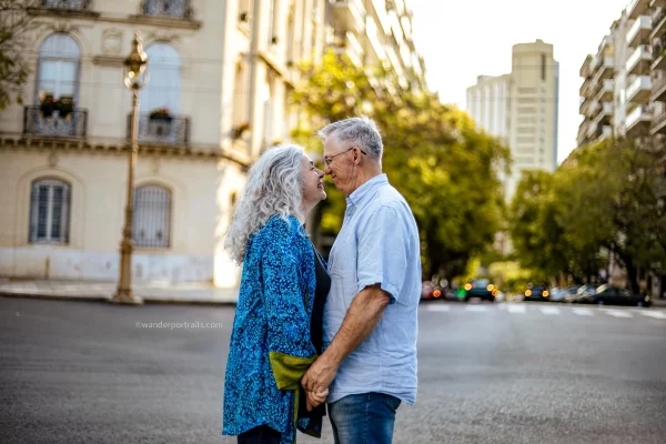 Senior wedding anniversary professional photoshoot in buenos aires