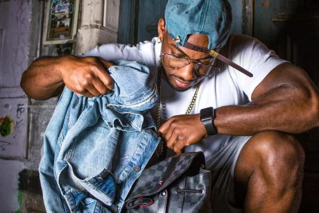 Street art night photoshoot in Palermo soho