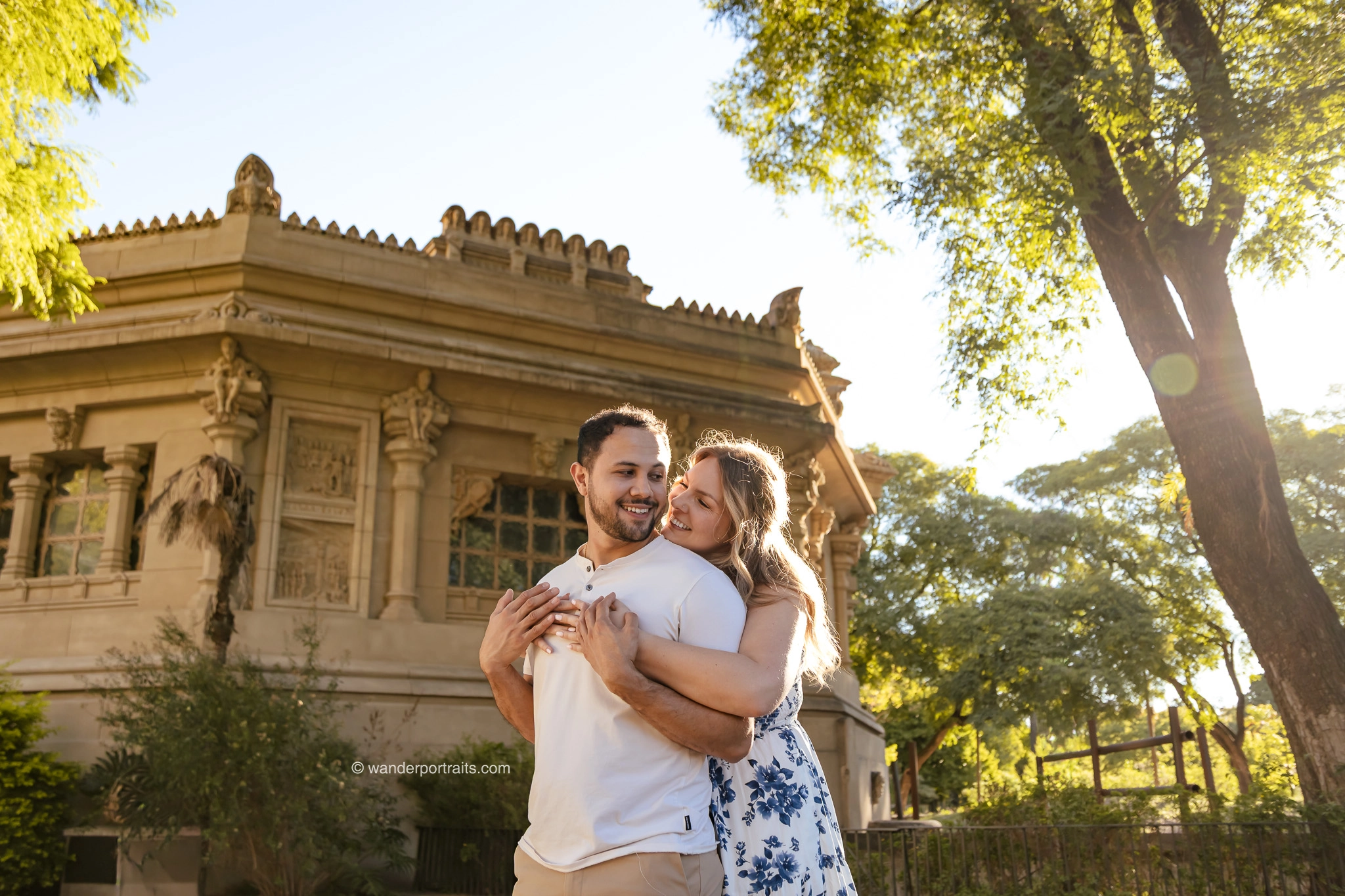 6O7A7537 -WEBP Travel couple exploring Ecoparque Buenos Aires