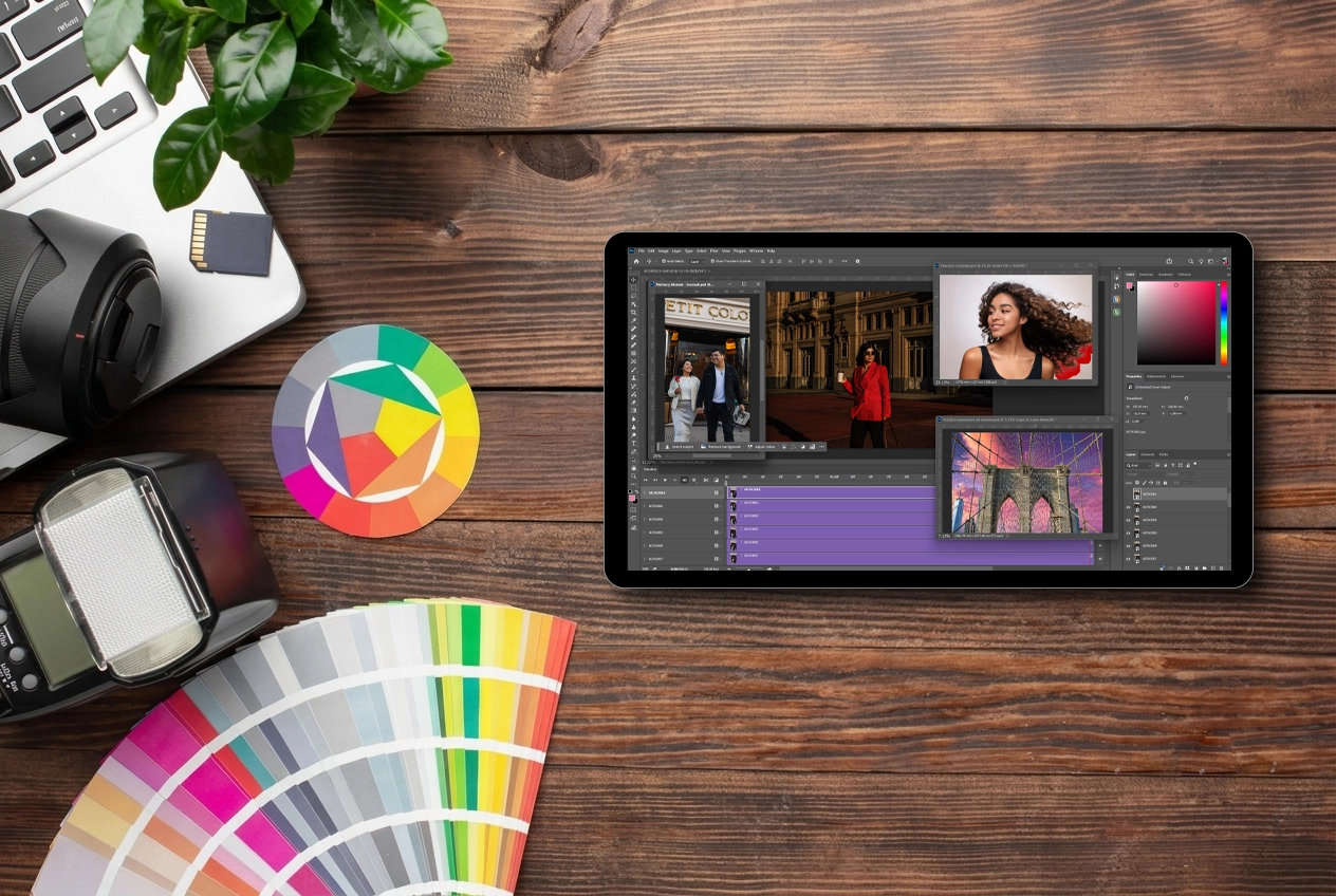 Fotografía de estudio creativo, diseño y fotografía profesional