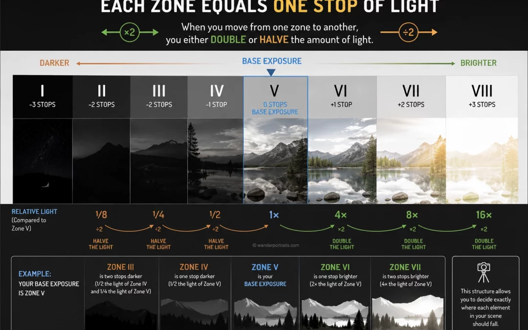 Zone System Photography Explained: How Light Multiplies and Divides